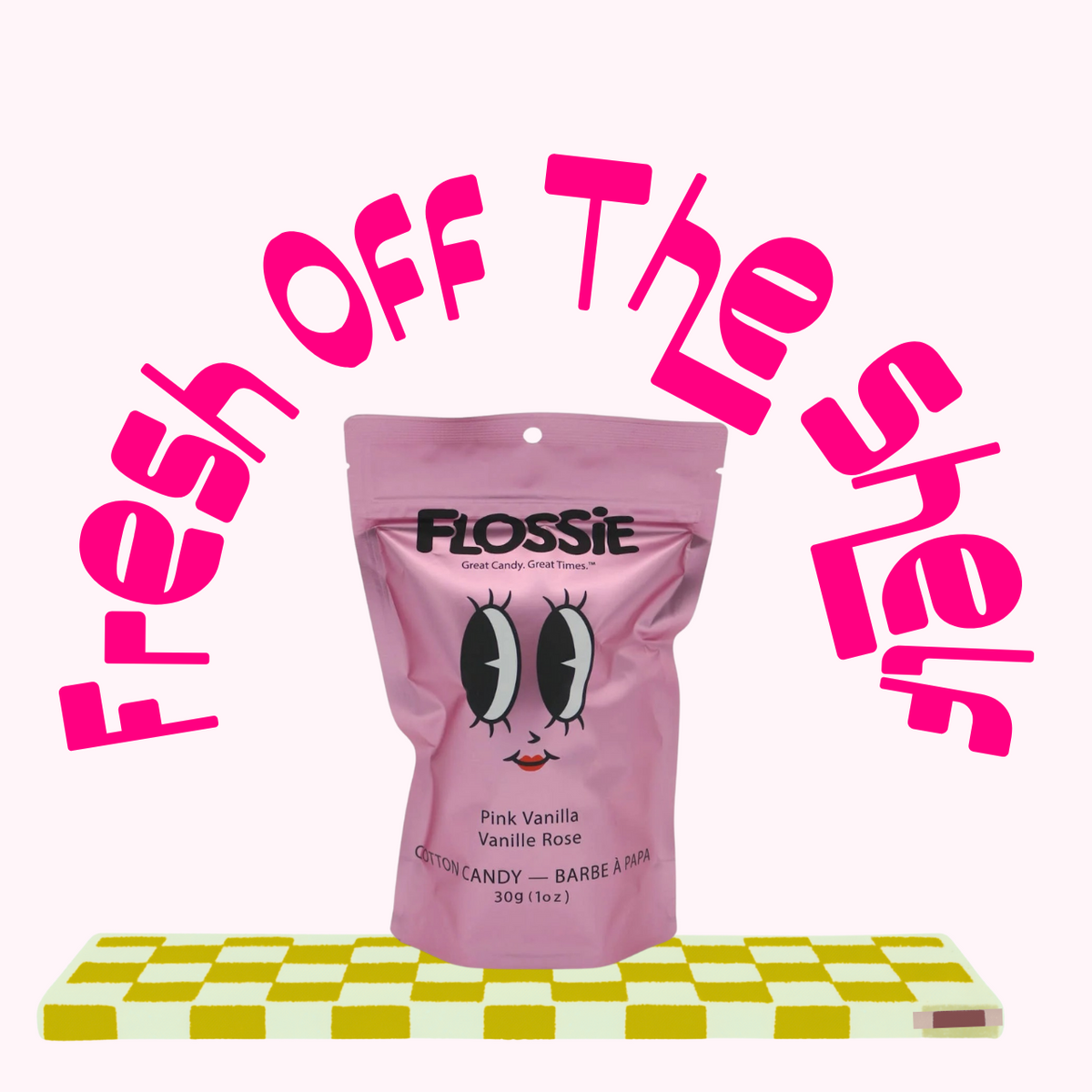 Pink Vanilla Cotton Candy by Flossie