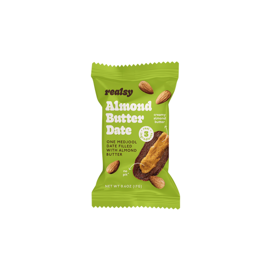 Almond Butter Dates Individually Wrapped