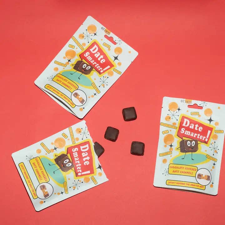 Chocolate Covered Date Caramels