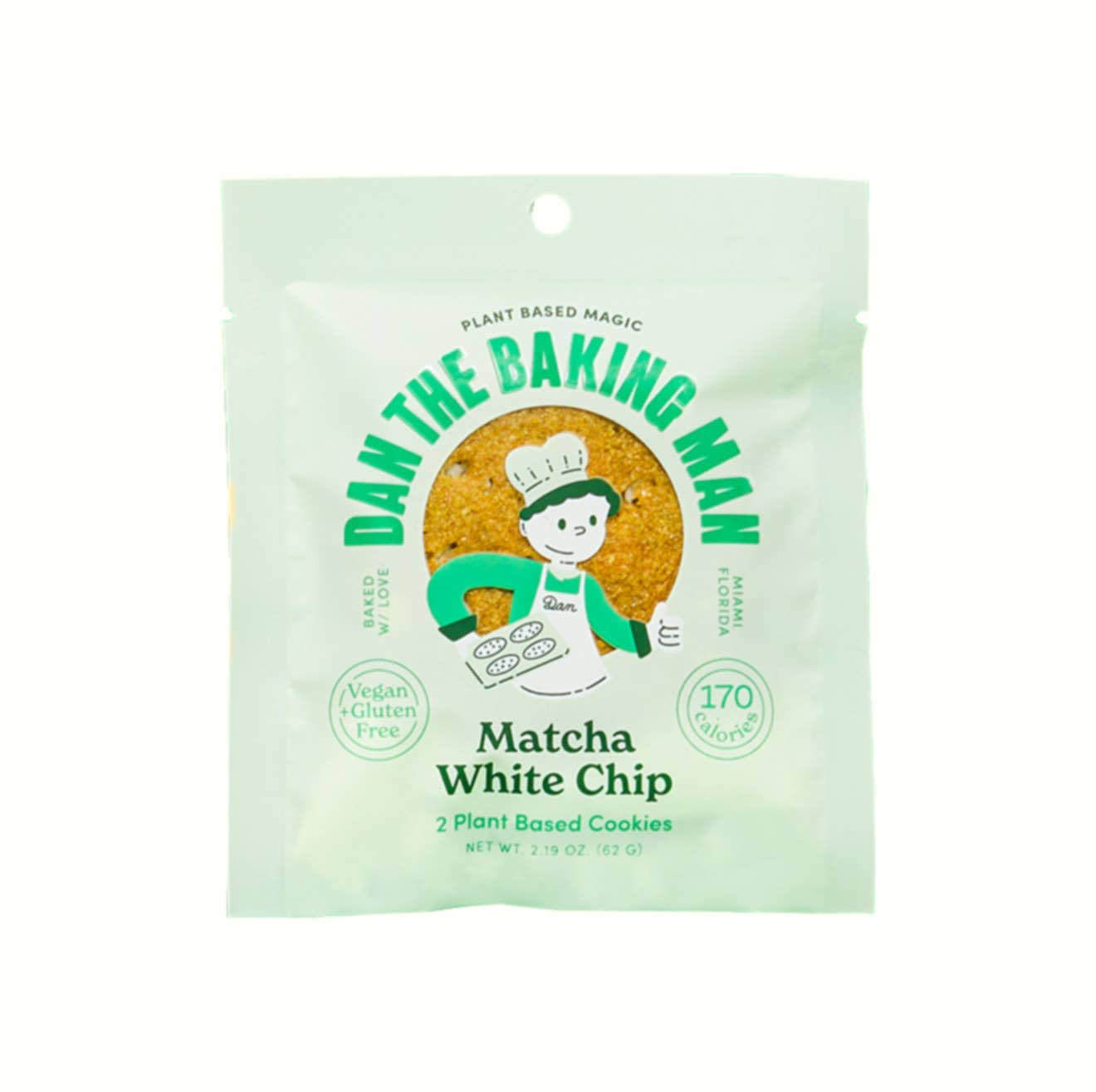 Dan The Baking Man Matcha White Chip Cookie