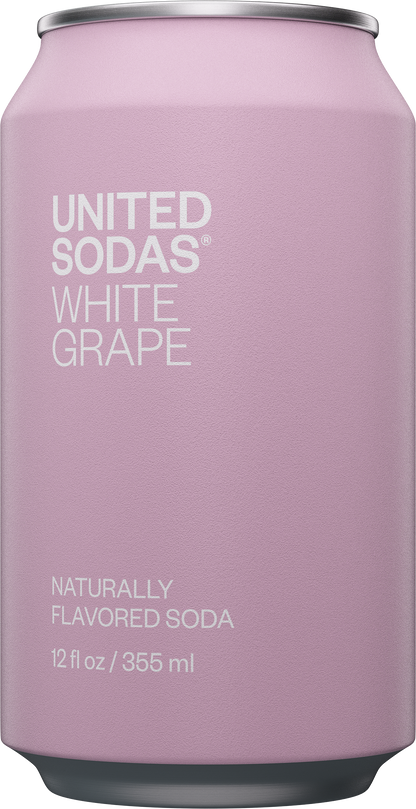 Naturally Flavored Soda - White Grape