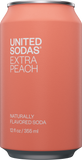Naturally Flavored Soda - Extra Peach