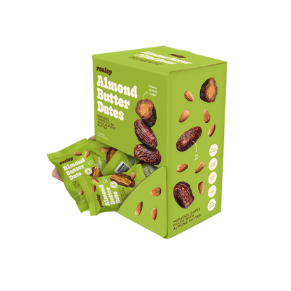 Almond Butter Dates Individually Wrapped