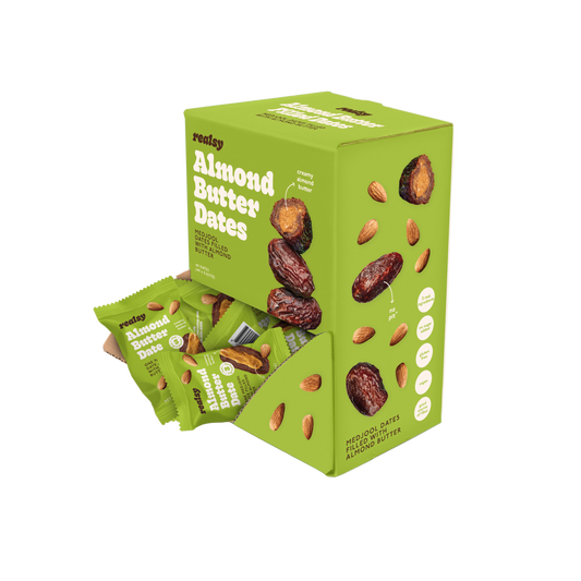 Almond Butter Dates Individually Wrapped
