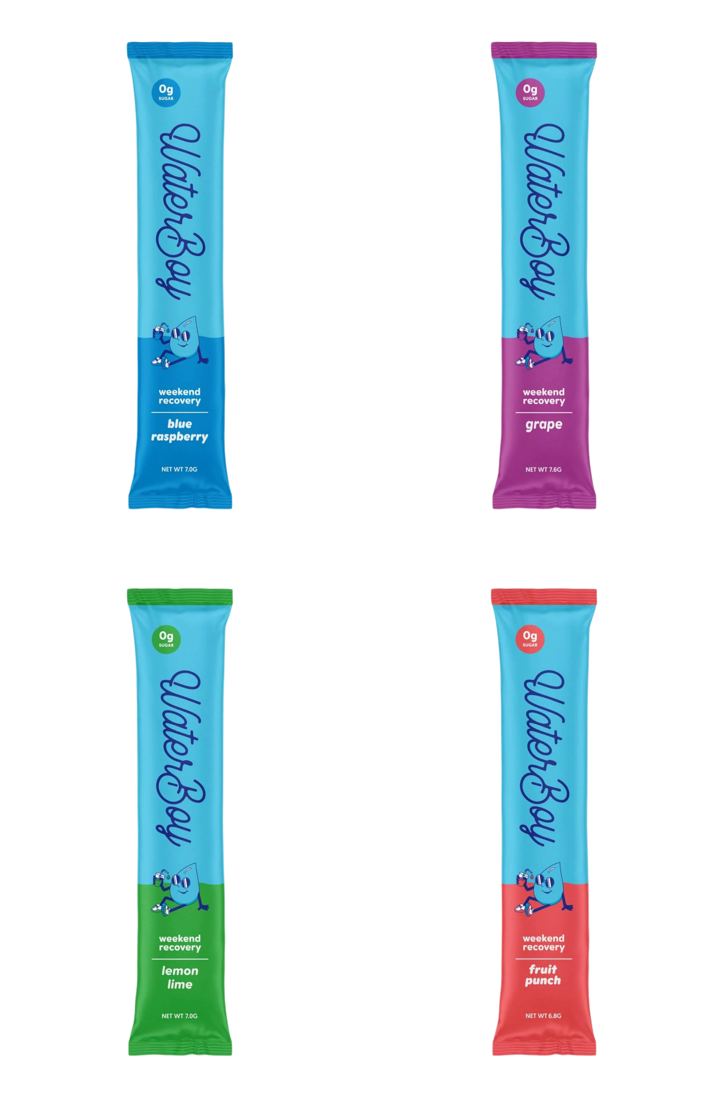 Waterboy Weekend Recovery Packets