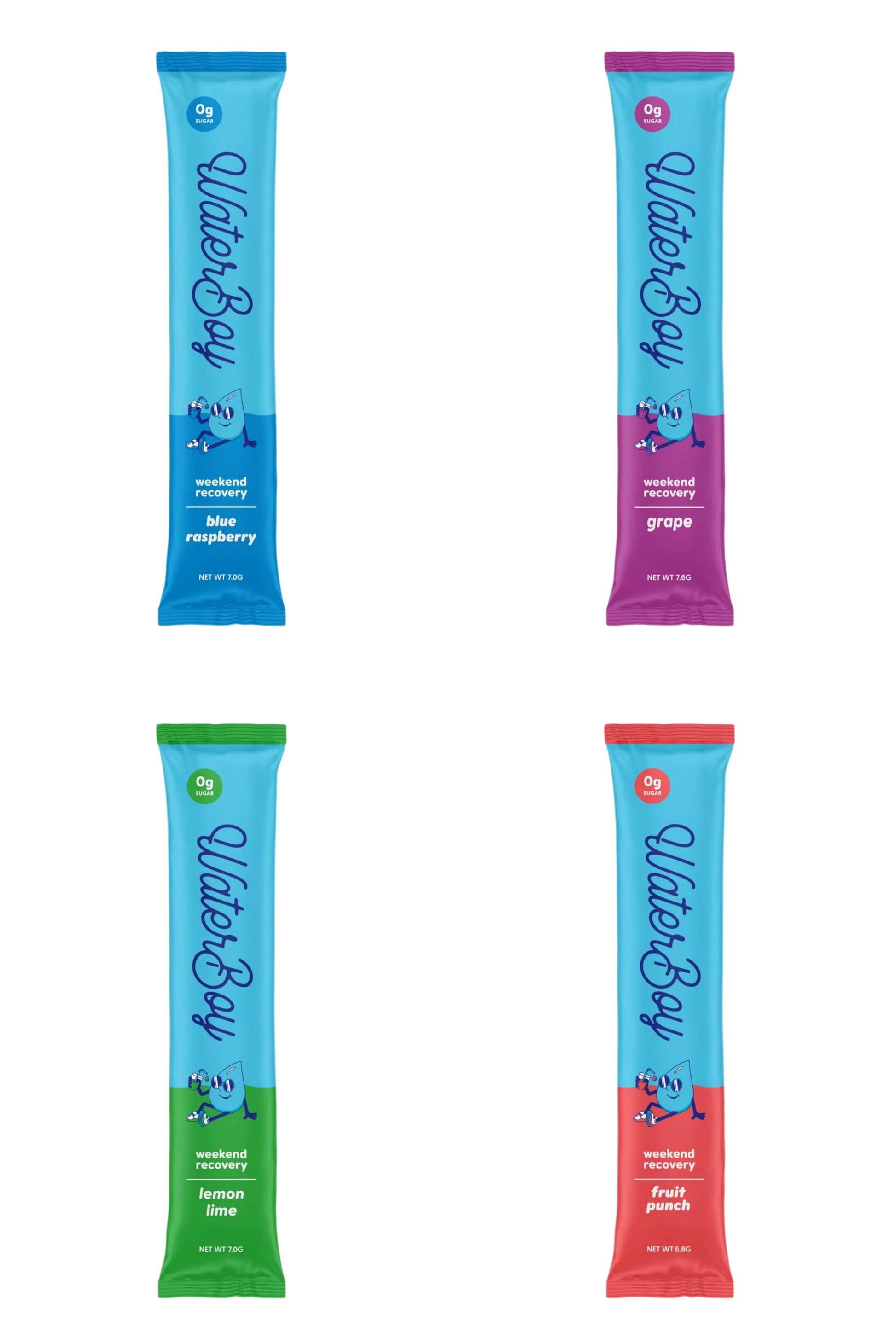 Waterboy Weekend Recovery Packets