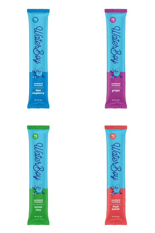 Waterboy Weekend Recovery Packets