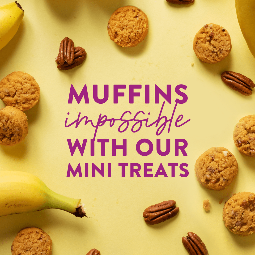 Highkey Soft Baked Mini Treats: Banana Nut Muffin