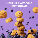 Highkey Soft Baked Mini Treats: Blueberry Muffin