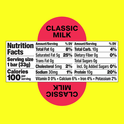 Hormbles Chormbles Classic Milk Chocolate Protein Bar