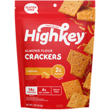 Highkey Almond Flour Crackers: Cheddar