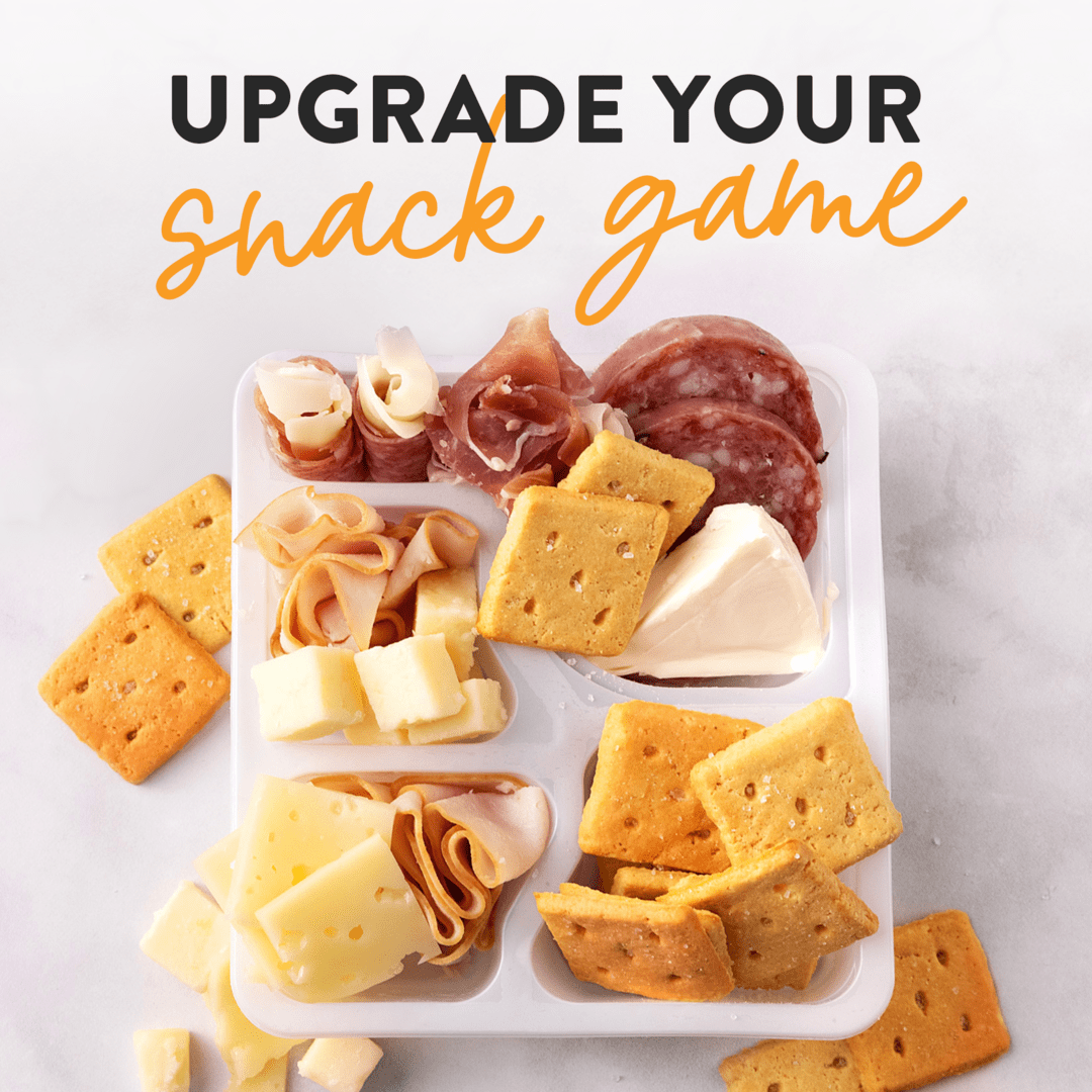 Highkey Almond Flour Crackers: Cheddar