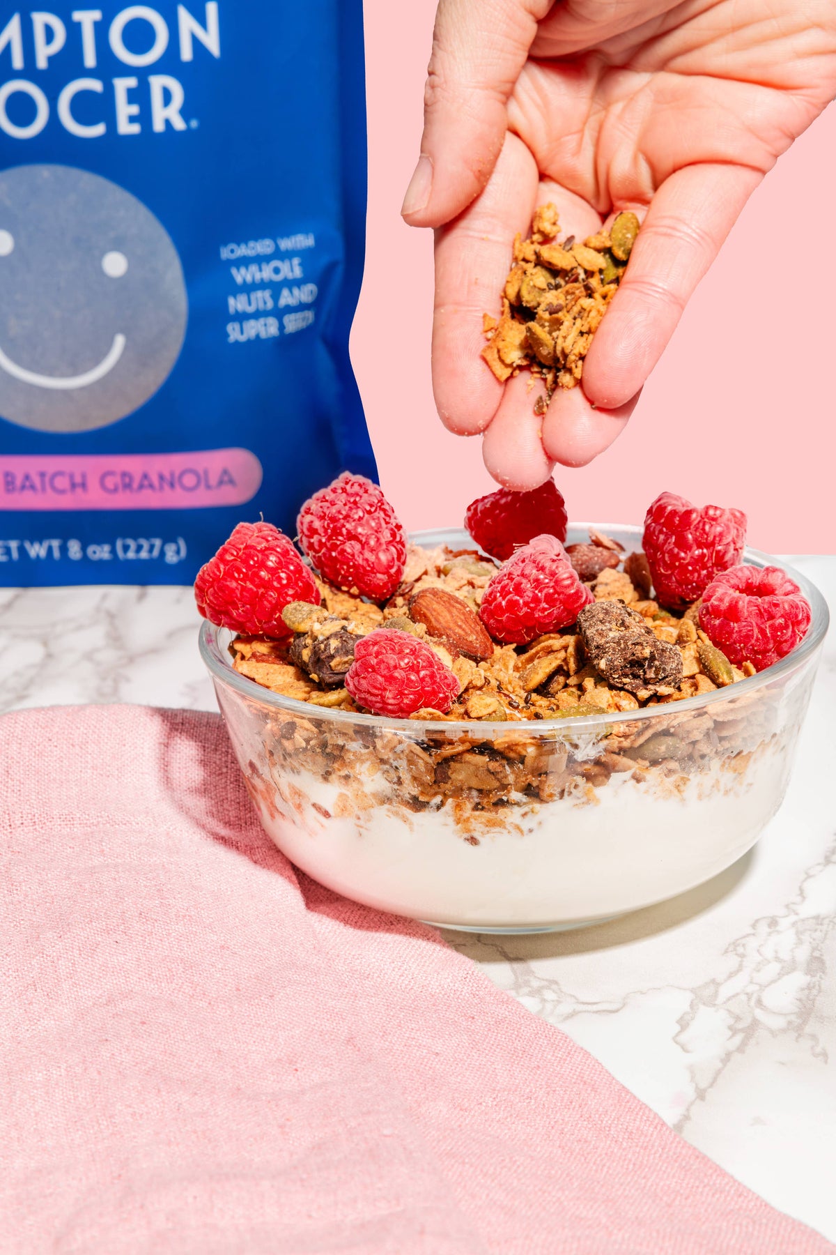 The Hampton Grocer Almond Butter + Chocolate Chunk Granola