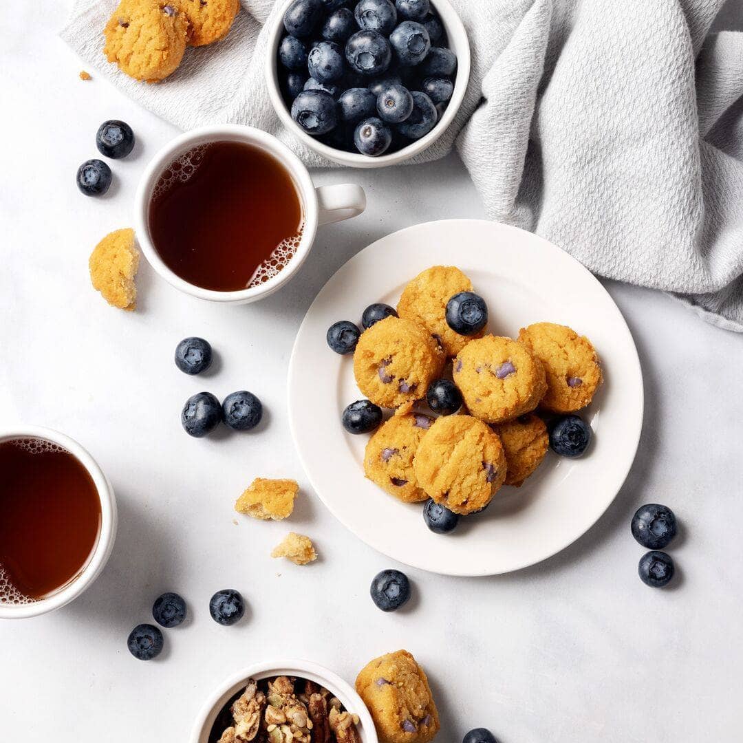 Highkey Soft Baked Mini Treats: Blueberry Muffin