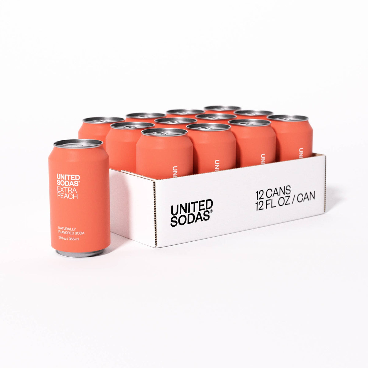 Naturally Flavored Soda - Extra Peach