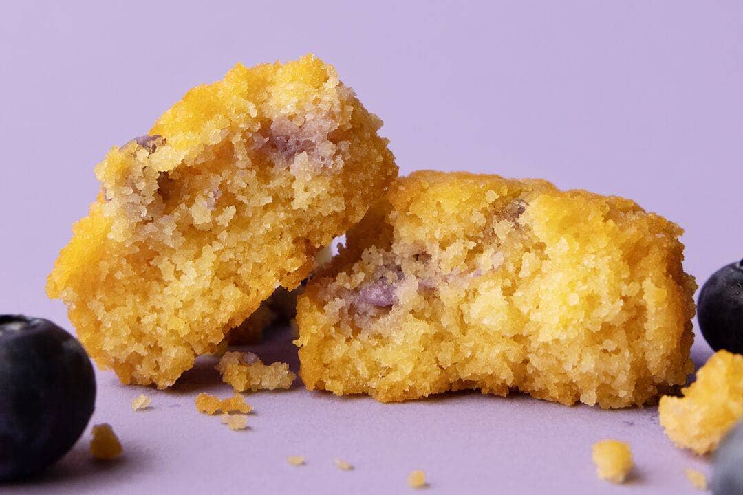 Highkey Soft Baked Mini Treats: Blueberry Muffin