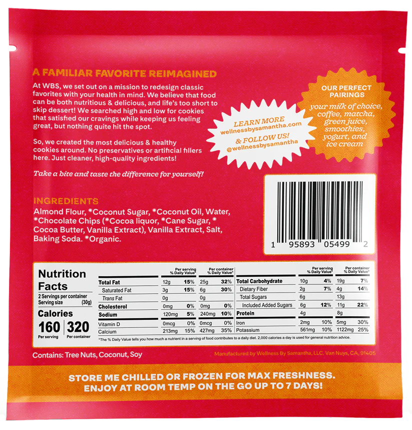 Chocolate Chip - Wellness By Samantha