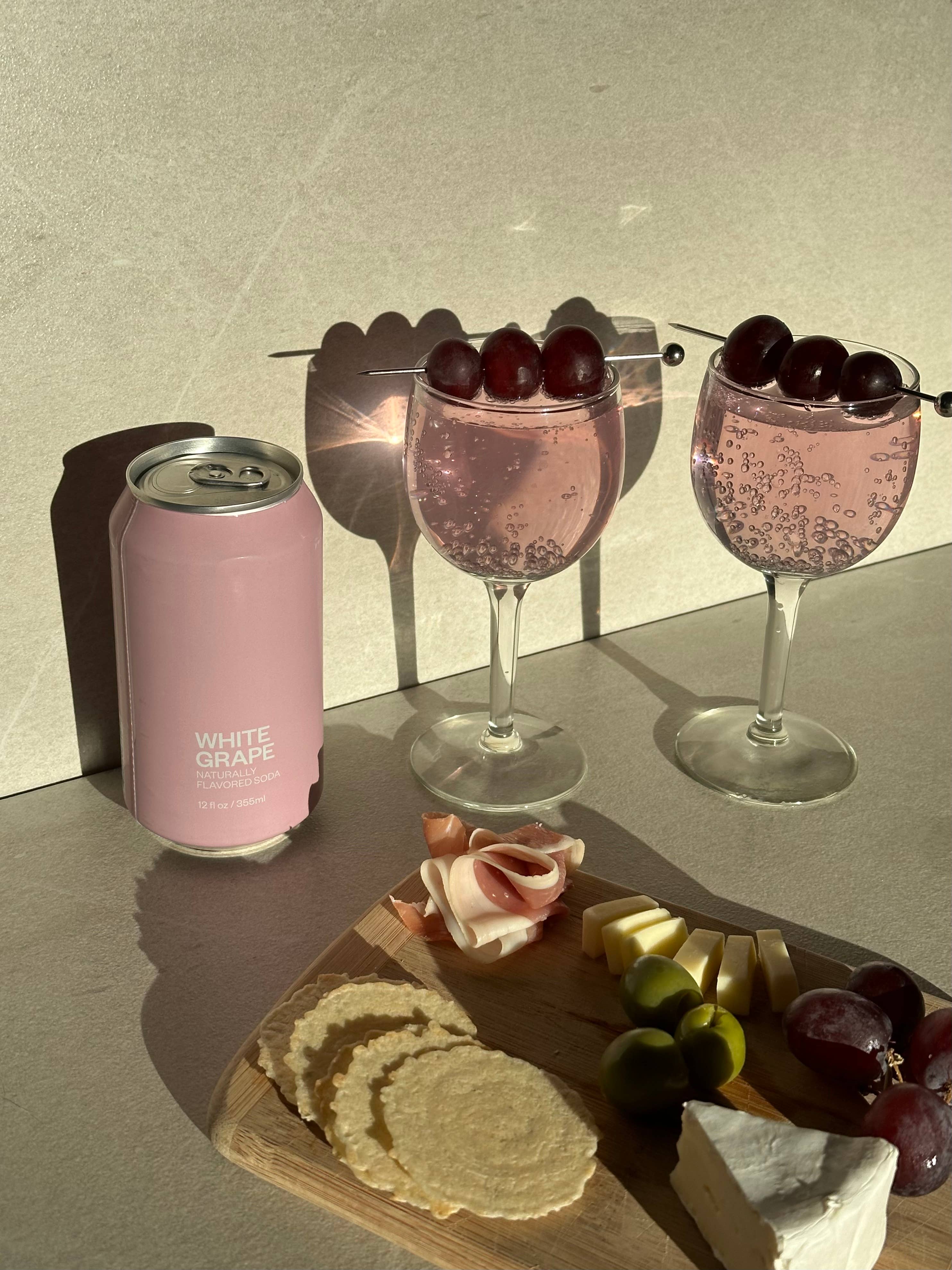 Naturally Flavored Soda - White Grape