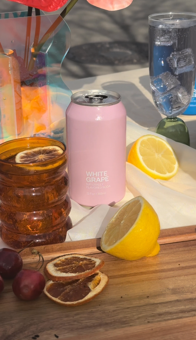Naturally Flavored Soda - White Grape