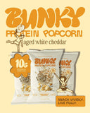Bunky's Aged White Cheddar Protein Popcorn