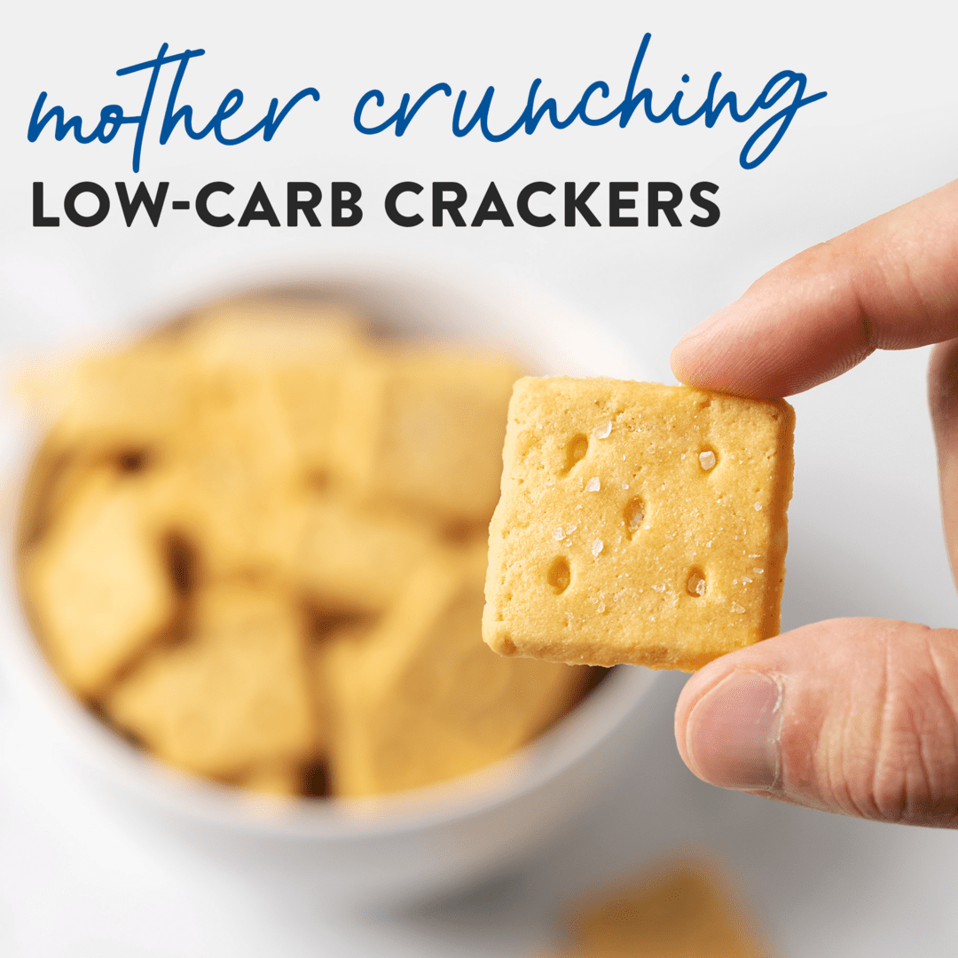 Highkey Almond Flour Crackers: Sea Salt